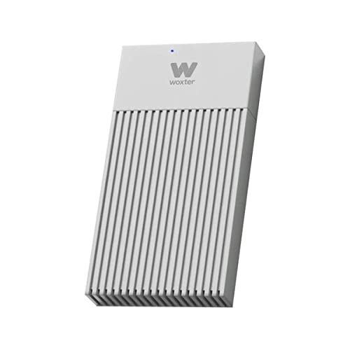 Woxter i-Case 230 B - Gehäuse für HD 2,5 "-Festplatte, USB 3.0-Anschluss, Keine Schrauben, USB-Kabel enthalten, bis zu 4 TB, kompatibel mit SSD und HDD, tragbarer Speicher, weiße Farbe von Woxter