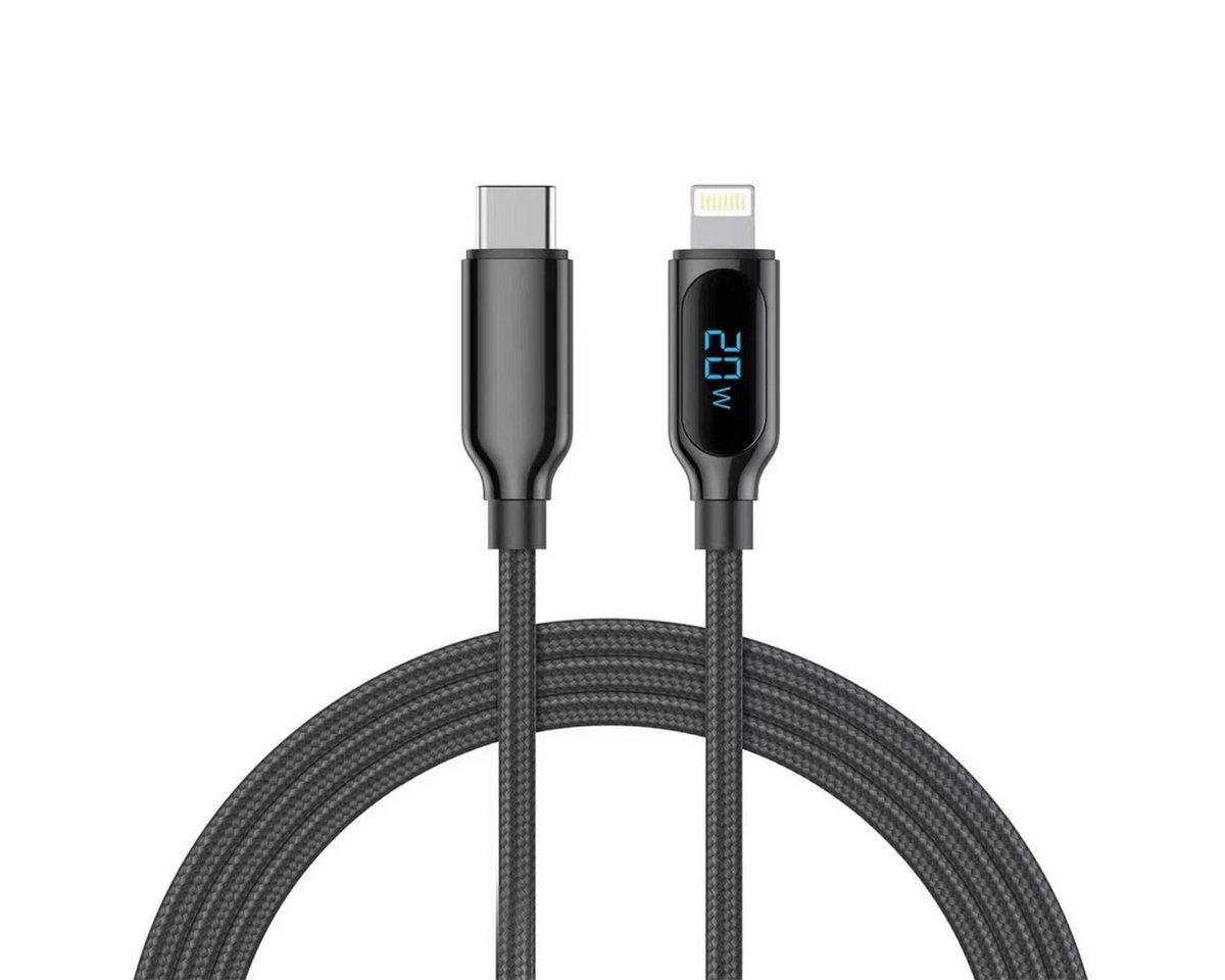 Woyax Woyax Digitales Anzeigekabel TYP-C zu Lightning PD 20W 1,2m Smartphone-Kabel von Woyax