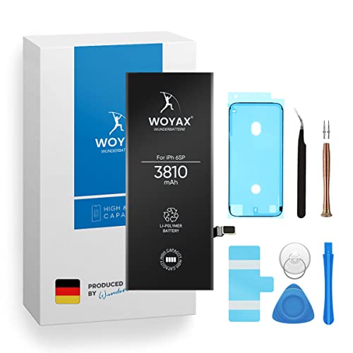 Woyax Wunderbatterie® Akku für iPhone 6S Plus | 3810mAh hoher Kapazität, Kompatibel mit iPhone 6S Plus von Woyax