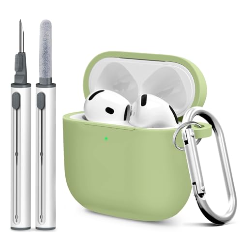 Woyinger Schutzhülle für AirPods 4. Generation, Silikon-Schutzhülle mit Schlüsselanhänger, Front-LED sichtbar, vollständiger Schutz, kompatibel mit AirPods 4 Woyinger Schutzhülle für AirPods 4. Generation, Silikon-Schutzhülle mit Schlüsselanhänger, Front-LED sichtbar, vollständiger Schutz, kompatibel mit AirPods 4 von Woyinger