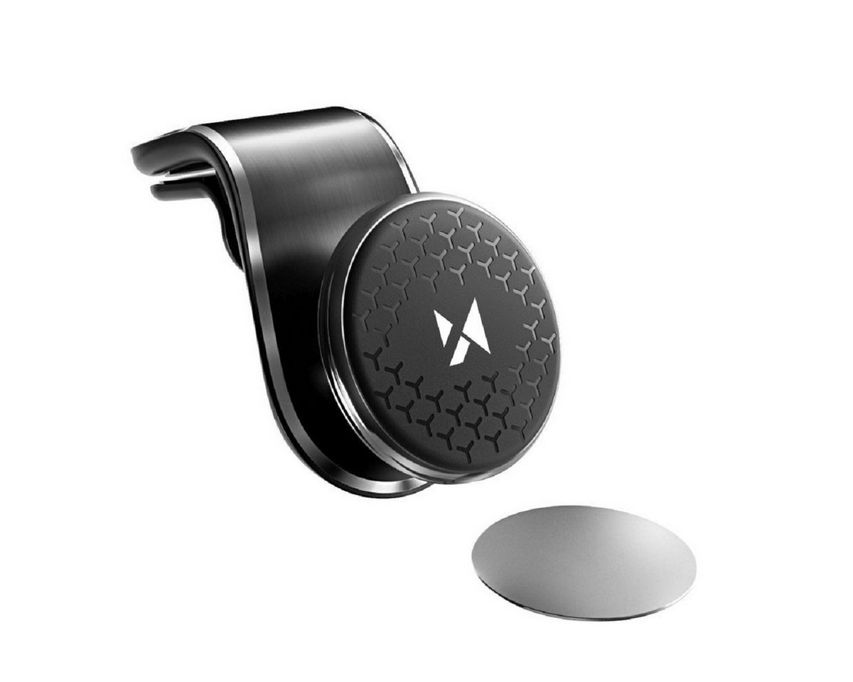 Wozinsky Magnethalterung für den Autogrill / Lüftungsgitter 360 Schwarz Smartphone-Halterung von Wozinsky