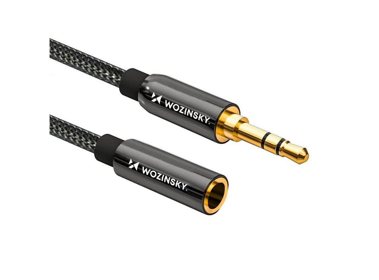 Wozinsky Miniklinken-Verlängerungskabel (weiblich-männlich) AUX-Verlängerung Audio-Adapter, 500 cm von Wozinsky