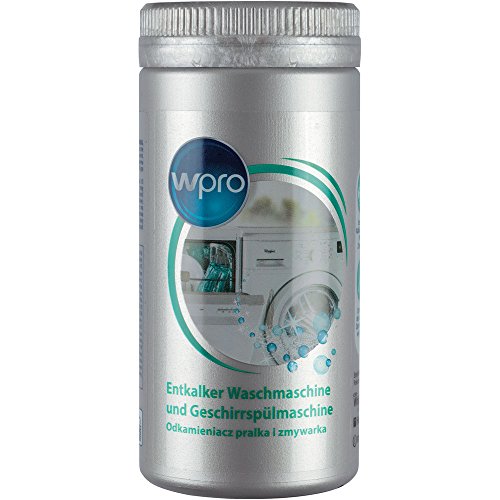 wpro DES507 - Waschmaschinenzubehör/ Geschirrspülerzubehör/ Universeller Entkalker für Waschmaschinen und Geschirrspüler/ Verbessert Lebensdauer und Leistungsfähirgkeit, 250g von Wpro