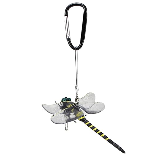 Dragonfly Clip, Dragonfly Hat Clip | Clip on Dragonfly - Dekorative Libelle Dekorhandwerk für Campingfliegenabwehr Vorräte für Hinterhof BBQ Dragonfly Clip, Dragonfly Hat Clip | Clip on Dragonfly - Dekorative Libelle Dekorhandwerk für Campingfliegenabwehr Vorräte für Hinterhof BBQ von Wpsagek