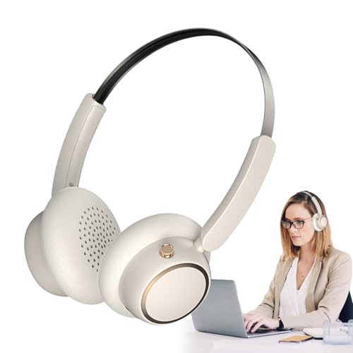 Kabelloses Headset | Kabellose Kopfhörer mit Geräuschunterdrückung, Retro-Design, Unterhaltung, Audio-Tool zum Ansehen von Videos, , Arbeiten Kabelloses Headset | Kabellose Kopfhörer mit Geräuschunterdrückung, Retro-Design, Unterhaltung, Audio-Tool zum Ansehen von Videos, , Arbeiten von Wpsagek