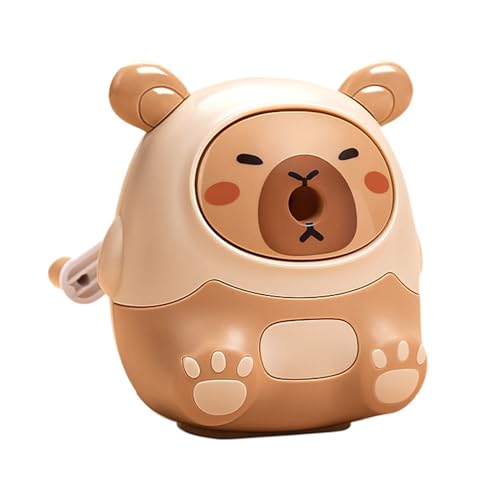 Netter Bleistiftschärfer, Bleistiftschärfer für Kinder - Bleistiftspitzer für Schulkinder - Handbuch niedlicher Cartoon Capybara-geformtes Spinner-Werkzeug für Kinder Mädchen Studenten Kunst Netter Bleistiftschärfer, Bleistiftschärfer für Kinder - Bleistiftspitzer für Schulkinder - Handbuch niedlicher Cartoon Capybara-geformtes Spinner-Werkzeug für Kinder Mädchen Studenten Kunst von Wpsagek