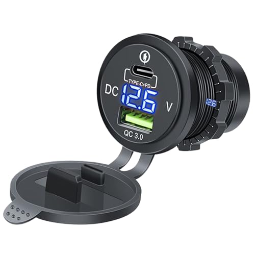 Schneller Ladewagen -Autoadapter, Mobiltelefon -Automobilladegeräte,Smart Fast Car Charger | Double Port Compact PD QC Multifunktionaler Stromadapter für Reisefahrzeugwagen -LKW -Roadtrip von Wpsagek