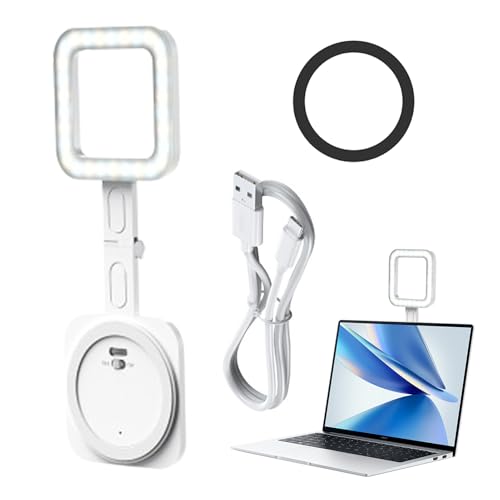 Selfie Licht Für Telefon, Magnetisches handliches Aufhelllicht, 30 LEDs Quadratisch Wiederaufladbar Dimmbar Magnetisch Hell Fülllampe Für Make-Up Streaming Selfie Licht Für Telefon, Magnetisches handliches Aufhelllicht, 30 LEDs Quadratisch Wiederaufladbar Dimmbar Magnetisch Hell Fülllampe Für Make-Up Streaming von Wpsagek