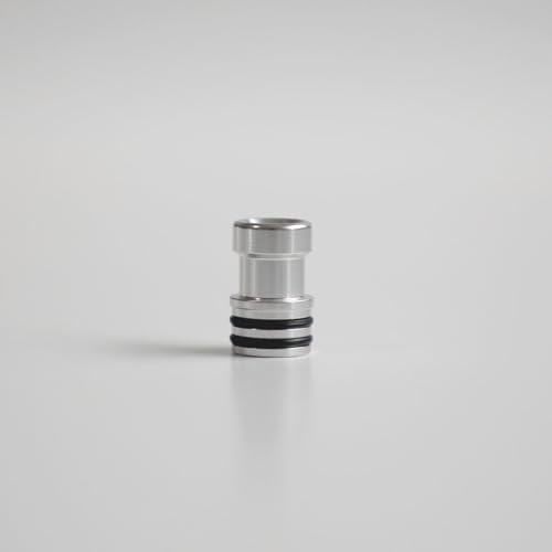 WratryParts 510 bunte Mundstücke Aio Drip Tip für 510 Gewinde RTA Subohm RDA Tank (Silber) von WratryParts