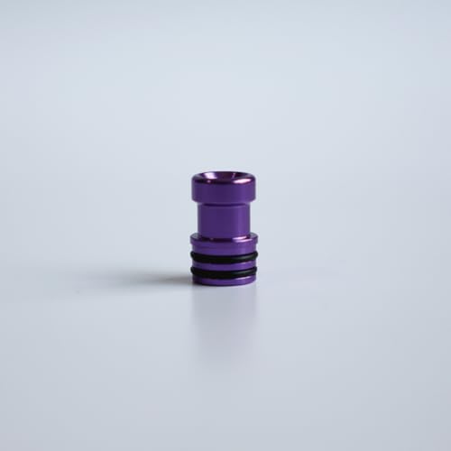 WratryParts 510 bunte Mundstücke Aio Drip Tip für 510 Gewinde RTA Subohm RDA Tank (lila) von WratryParts