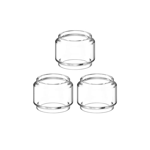 WratryParts Ersatz-Tank für Hellvape Dead Rabbit M RTA Tank (Fat), transparent, Regenbogenfarben, 3 Stück von WratryParts