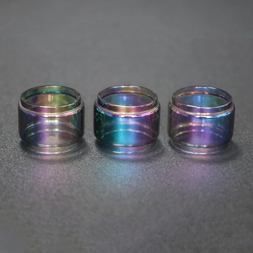 WratryParts Ersatz-Glasröhre für Vaporesso iTank, iTank 2 RTA Tank (3 Stück, mehrfarbig) von WratryParts
