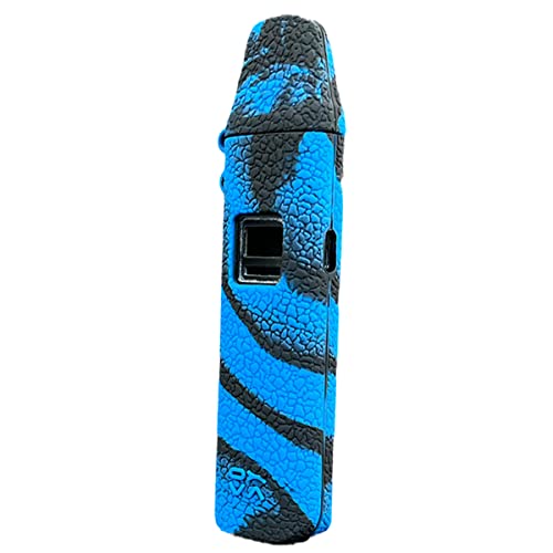 WratryParts Silicone Case Compatible with OXVA Xlim Pro Kit | Protective, Durable Skin, Sleeve, Cover, Wrap, Gel, Case, Shield (Black Blue) von WratryParts