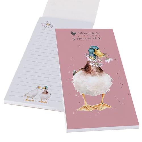 Einkaufsblock "Not a Daisy Goes By' Duck" von Wrendale Designs by Hannah Dale