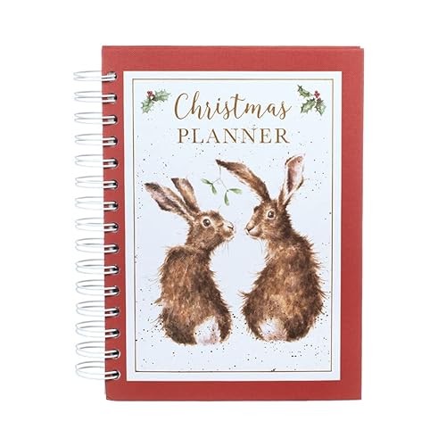 Weihnachten Planer - Fester Einband Spiralgebunden Im Registerformat Planung Tagebuch - Wrendale Designs von Wrendale Designs