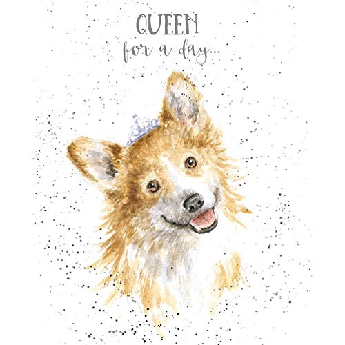 Wrendale Designs Geburtstagskarte"Queen for a Day" von Wrendale Designs by Hannah Dale