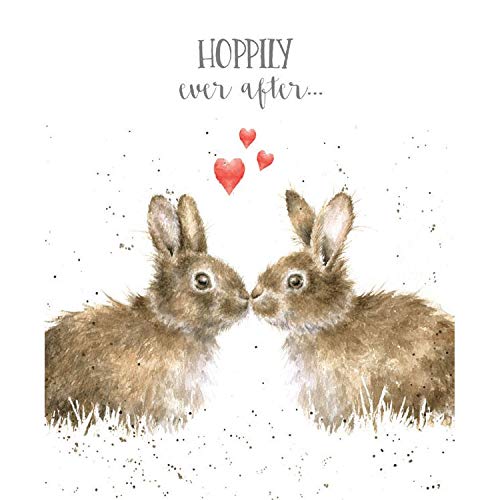 Wrendale Designs Karte "Hoppily Ever After" von Wrendale Designs