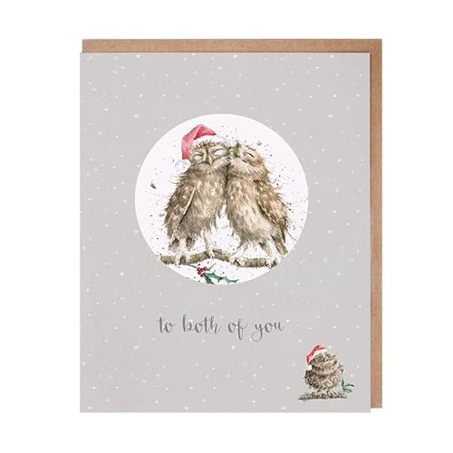 Wrendale Designs Weihnachtskarte "Both Of You" von Wrendale Designs by Hannah Dale