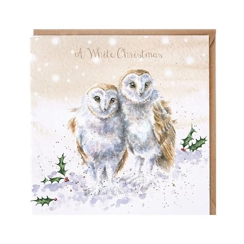 Wrendale Designs Weihnachtskarte "White Christmas" von Wrendale Designs by Hannah Dale