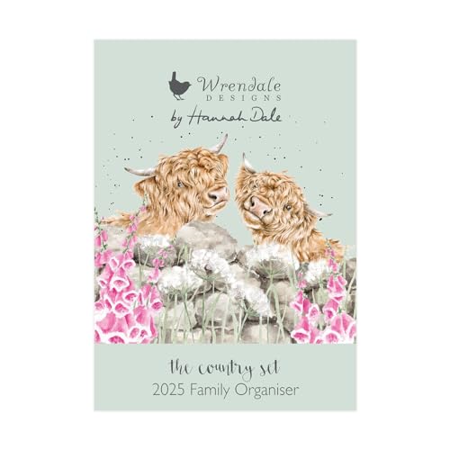 Wrendale Designs by Hannah Dale The Country Set' Familienkalender 2025 von Wrendale Designs