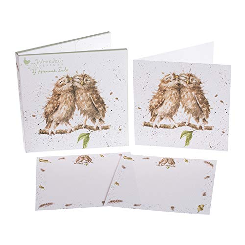 Walet des Künstlers - 8 Karten (WRE2678) - Vögel aus einer Feder - ideal als Dankeschönkarten von Wrendale Designs