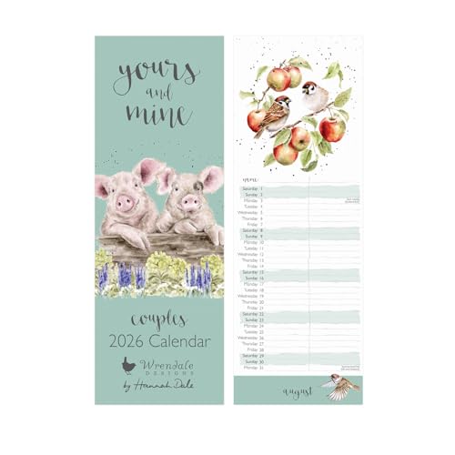 Wrendale Designs - Dein und Mein' Slim Kalender 2026 Wrendale Designs - Dein und Mein' Slim Kalender 2026 von Wrendale Designs