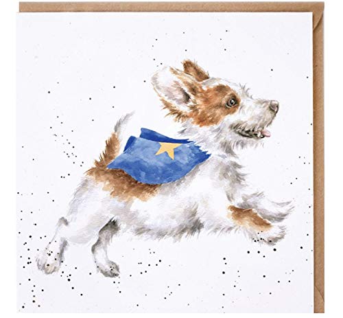 Wrendale Designs – Geburtstagskarte "Super Dog" von Wrendale Designs