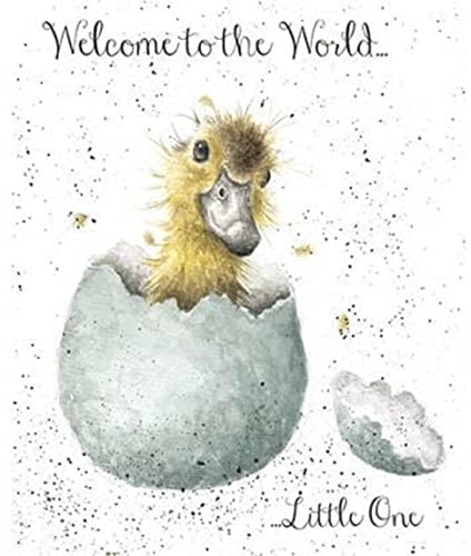 Wrendale Designs Grußkarte, Motiv Little One (Welcome to the World) von Wrendale Designs