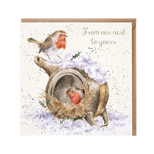 Wrendale Designs Weihnachtskarte "From Our Nest To Yours" von Wrendale Designs