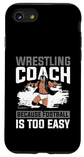 Wrestling-Trainer Hülle für iPhone SE (2020) / 7 / 8 von Wrestling Coach Gifts for Wrestling Coaches