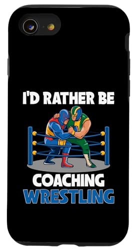 Wrestling-Trainer Hülle für iPhone SE (2020) / 7 / 8 von Wrestling Coach Gifts for Wrestling Coaches
