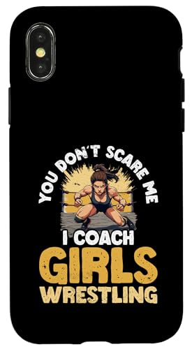 Wrestling-Trainer Hülle für iPhone X/XS von Wrestling Coach Gifts for Wrestling Coaches