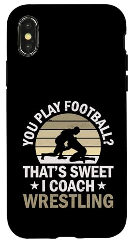 Wrestling-Trainer Hülle für iPhone X/XS Wrestling-Trainer Hülle für iPhone X/XS von Wrestling Coach Gifts for Wrestling Coaches