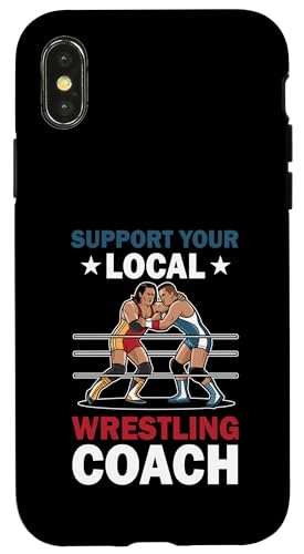 Wrestling-Trainer Hülle für iPhone X/XS Wrestling-Trainer Hülle für iPhone X/XS von Wrestling Coach Gifts for Wrestling Coaches