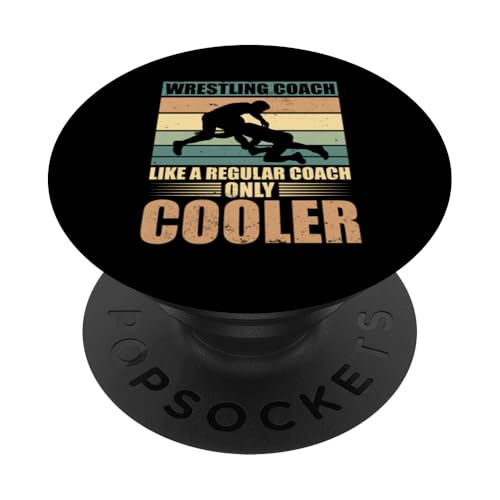 Wrestling-Trainer PopSockets Klebender PopGrip Wrestling-Trainer PopSockets Klebender PopGrip von Wrestling Coach Gifts for Wrestling Coaches