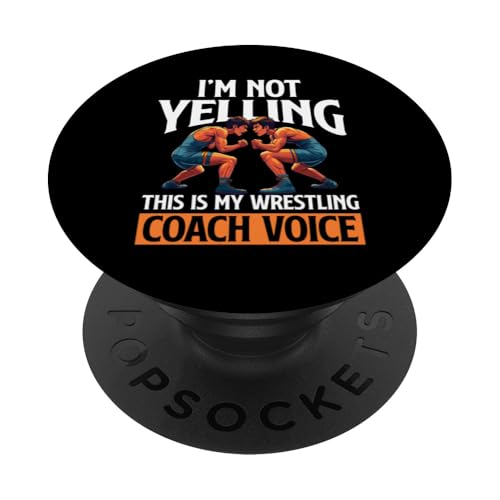 Wrestling-Trainer PopSockets Klebender PopGrip Wrestling-Trainer PopSockets Klebender PopGrip von Wrestling Coach Gifts for Wrestling Coaches