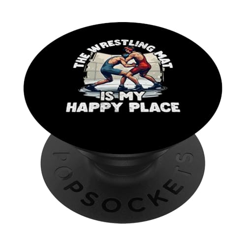 Wrestling-Trainer PopSockets Klebender PopGrip von Wrestling Coach Gifts for Wrestling Coaches