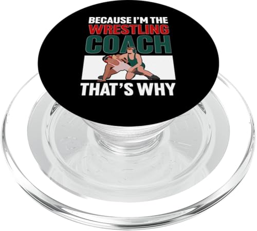 Wrestling-Trainer PopSockets PopGrip für MagSafe von Wrestling Coach Gifts for Wrestling Coaches