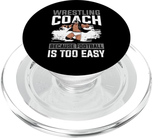 Wrestling-Trainer PopSockets PopGrip für MagSafe Wrestling-Trainer PopSockets PopGrip für MagSafe von Wrestling Coach Gifts for Wrestling Coaches