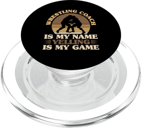 Wrestling-Trainer PopSockets PopGrip für MagSafe von Wrestling Coach Gifts for Wrestling Coaches