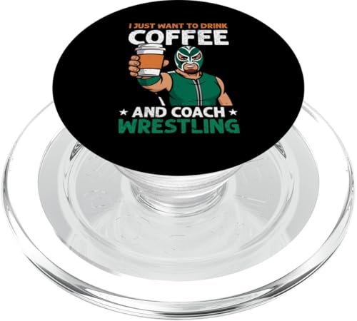 Wrestling-Trainer PopSockets PopGrip für MagSafe von Wrestling Coach Gifts for Wrestling Coaches