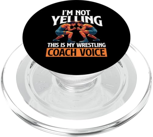 Wrestling-Trainer PopSockets PopGrip für MagSafe Wrestling-Trainer PopSockets PopGrip für MagSafe von Wrestling Coach Gifts for Wrestling Coaches