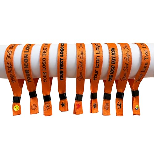 40 Orange Personalisiertes Festival Stoff Armbänder – Einlassbänder für Events, Partys & Konzerte, Stoffarmband mit individuellem Druck 40 Orange Personalisiertes Festival Stoff Armbänder – Einlassbänder für Events, Partys & Konzerte, Stoffarmband mit individuellem Druck von Wrist Magic Studio