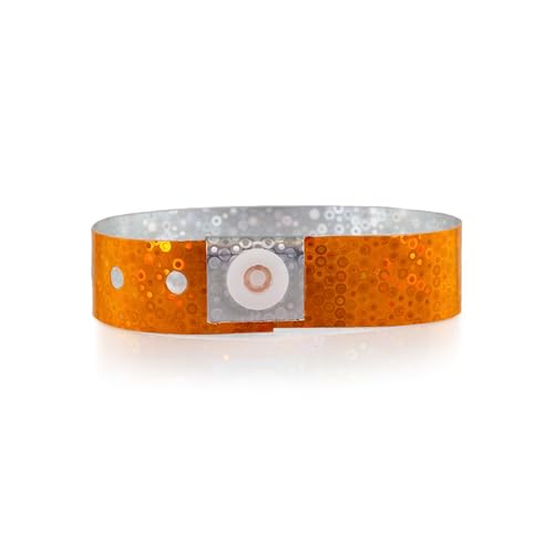 WristCo Holografische Armbänder, 100 count, Kunststoff WristCo Holografische Armbänder, 100 count, Kunststoff von Wristco