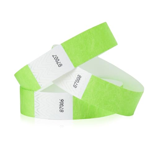 Wristco Tyvek-Armbänder für Veranstaltungen – manipulationssicheres Design und fluoreszierende Farbe verhindern Wiederverwendung, hochwertige Armbänder für Krankenhaus- und medizinische Ausweise, Wristco Tyvek-Armbänder für Veranstaltungen – manipulationssicheres Design und fluoreszierende Farbe verhindern Wiederverwendung, hochwertige Armbänder für Krankenhaus- und medizinische Ausweise, von Wristco