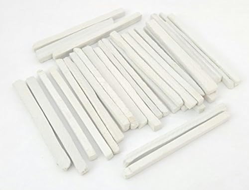 Schiefer Bleistifte weiß Farbe natur Stein (100 Stück Pcs.) von Write Your Dreams