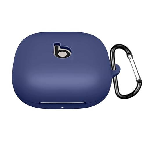 Writiany Silikon-Schutzhülle für Beats Powerbeats Pro 2, mit Schlüsselanhänger, schützende Haut, kompatibel mit Powerbeats Pro 2 (blau) von Writiany