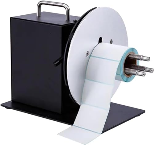 Wrobelax Etikettenaufwickler, 2,5–7,6 cm Zwei-Wege-Etikettenaufwickler, 2,5–8 Zoll/Sekunde Geschwindigkeit einstellbar und synchronisiert mit dem Drucker, 185 mm Leitblechdurchmesser, für 25 ~ 76 mm Wrobelax Etikettenaufwickler, 2,5–7,6 cm Zwei-Wege-Etikettenaufwickler, 2,5–8 Zoll/Sekunde Geschwindigkeit einstellbar und synchronisiert mit dem Drucker, 185 mm Leitblechdurchmesser, für 25 ~ 76 mm von Wrobelax
