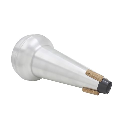 Gerader Dämpfer für Posaune, Aluminiumlegierung, leicht, tragbar, leise, professionelles Übungswerkzeug, Musikinstrument-Zubehör für Zuhause, niedriger Ton, 12 x 25 cm Gerader Dämpfer für Posaune, Aluminiumlegierung, leicht, tragbar, leise, professionelles Übungswerkzeug, Musikinstrument-Zubehör für Zuhause, niedriger Ton, 12 x 25 cm von Wrohto