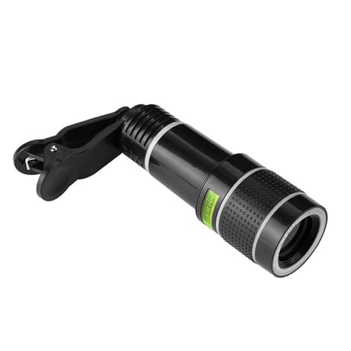 Phone Zoom Lens, 20X Mobile Camera HD Telescope Lens Kit, Portable Zoom with Clip for Smartphones, 50-200 Meters Photo Range, for Photography, 1-Pack, 1.34, 2.36in Phone Zoom Lens, 20X Mobile Camera HD Telescope Lens Kit, Portable Zoom with Clip for Smartphones, 50-200 Meters Photo Range, for Photography, 1-Pack, 1.34, 2.36in von Wrohto